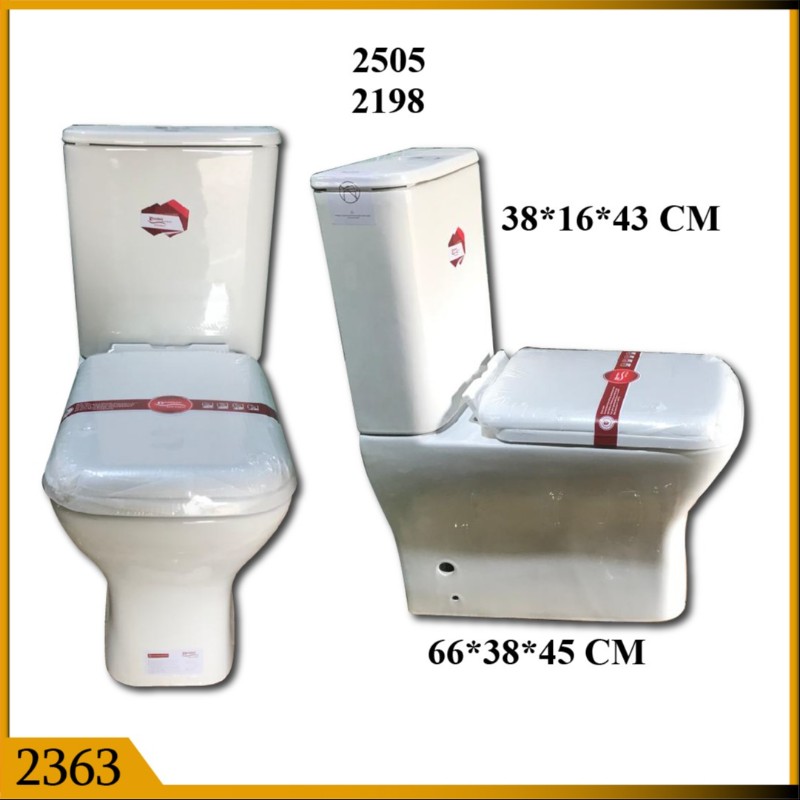 COMMODE 2PC BACK TO WALL (2363)